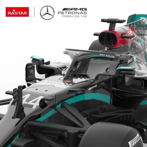 Samochód zdalnie sterowany Mercedes-AMG F1 W11 EQ Performance R/C skala 1:18 Rastar 98500
