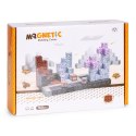 Klocki magnetyczne konstrukcyjne dla dzieci zestaw 160 elementów