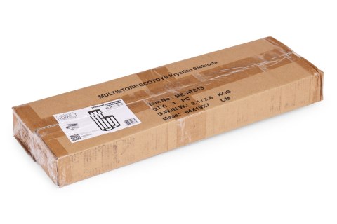 Kwietnik stojący stojak na kwiaty ozdoby 2 półki loft ModernHome