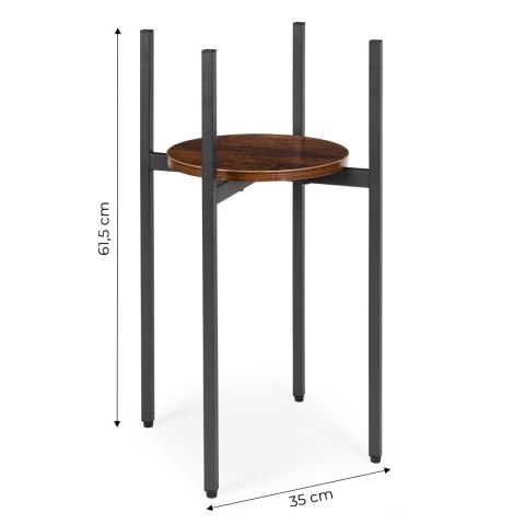 Kwietnik stojący stojak na kwiaty ozdoby loft ModernHome