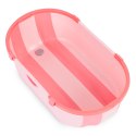Wanienka dla dzieci wanna turystyczna składana odpływ różowa ECOTOYS