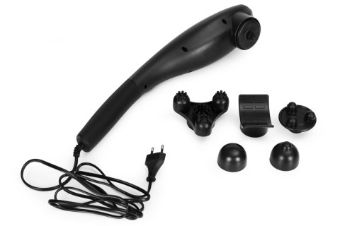 Masażer ręczny wibracyjny do masażu ciała zestaw 5 końcówek 20W ModernHome