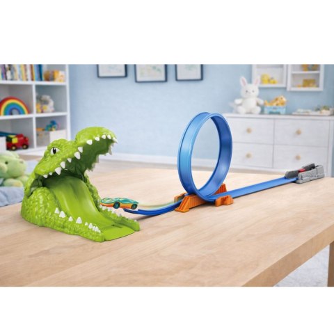 Tor Samochodowy Katapulta Wyrzutnia Krokodyl