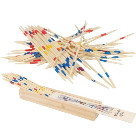 WOOPIE Drewniane Bierki Mikado w Pudełku 41 el.