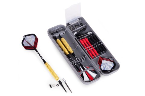 Zestaw 3 rzutek do darta 17g Brass metalowe lotki do tarcz sizalowych