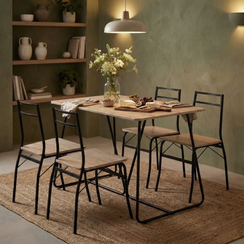 Zestaw mebli do jadalni kuchni stół + 4 krzesła PARIS ModernHome