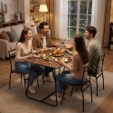 Zestaw mebli do jadalni kuchni stół + 4 krzesła PARIS ModernHome