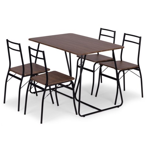 Zestaw mebli do jadalni kuchni stół + 4 krzesła PARIS ModernHome