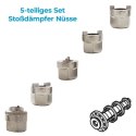 Zestaw nasadek do amortyzatorów i łożysk kolumn - narzędzia 5-cz. BITUXX do samochodów osobowych