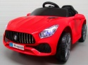 Cabrio B3 CZERWONY Autko na akumulator - Światła, Dźwięki, MP3, USB