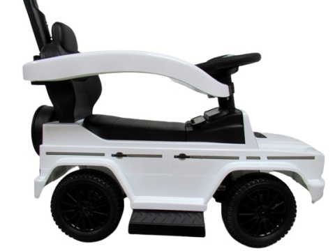 Pchacz Mercedes AMG c63 BIAŁY Jeździk, muzyka