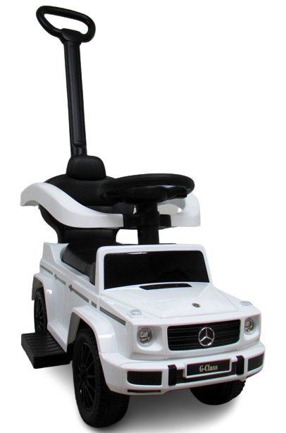 Pchacz Mercedes AMG c63 BIAŁY Jeździk, muzyka