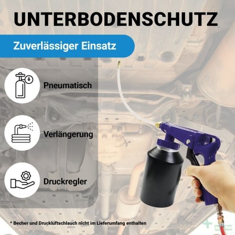 Pneumatyczny pistolet do konserwacji podwozia BITUXX