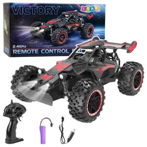 Samochód Zdalnie Sterowany RC Terenowy Czerwony 1:18 20 km/h