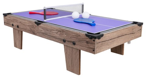 Stół do Gier 4w1 Wersja Stołowa Szara