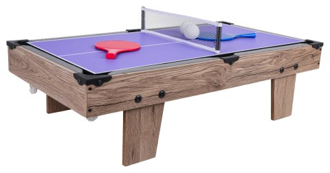 Stół do Gier 4w1 Wersja Stołowa Szara