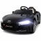 AUDI R8 Sport Czarny Auto na akumulator EVA Skóra pilot