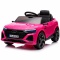 AUDI SQ8 RÓŻOWY Auto na akumulator, Pilot, Światła, Muzyka, Skóra, koła EVA