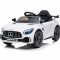 Auto dla Dzieci Mercedes GTR-S biały na akumulator Pilot, koła Eva, miękki fotelik