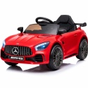 Auto dla Dzieci Mercedes GTR-S czerwony na akumulator Pilot, koła Eva, miękki fotelik