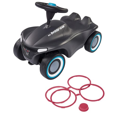 BIG Jeżdzik Bobby Car Neo Anthrazit + kolorowe dodatki