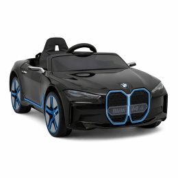 BMW i4 Czarny Auto na akumulator EVA Skóra pilot