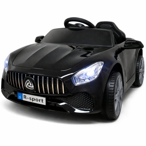 Cabrio B3 CZARNY Autko na akumulator - Światła, Dźwięki, MP3, USB