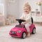 Jeździk Autko dla Dziecka J2 RÓŻOWY - chodzik, muzyka, klakson, światła