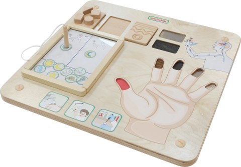 MASTERKIDZ Tablica Edukacyjna Zmysł Dotyku