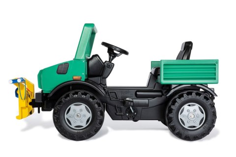Rolly Toys Ciężarówka Samochód na Pedały Unimog Mercedes-Benz Wyciągarka