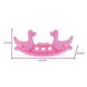 WOOPIE Bujak Wieloosobowy Dino Huśtawka Równoważna Różowa