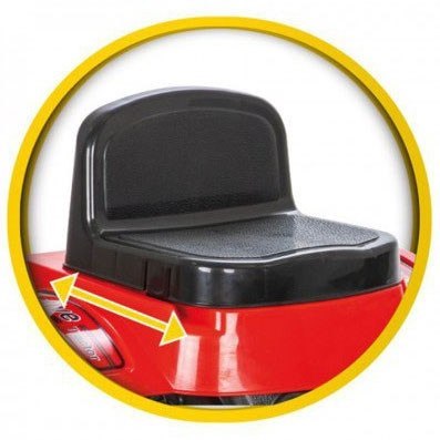 WOOPIE Traktor Ciągnik na Pedały Czerwony