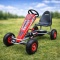 DUŻY GOKART G5 CZERWONY, dla dzieci 6-10 lat, pompowane koła