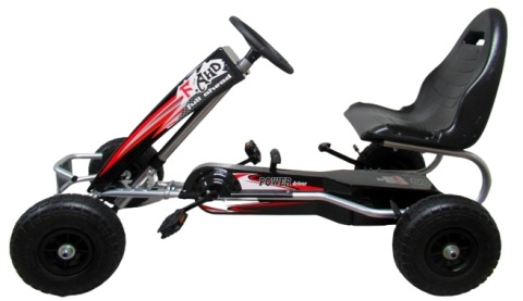 GOKART G5 CZARNY, gokarty dziecięce