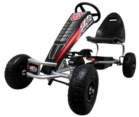 GOKART G5 CZARNY, gokarty dziecięce
