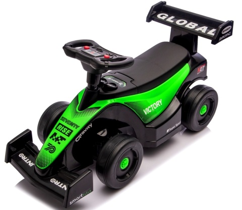 Jeździk dla dzieci J6 ZIELONY sportowa WYŚCIGÓWKA Victory