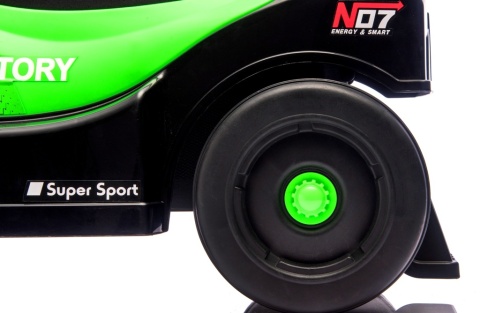 Jeździk dla dzieci J6 ZIELONY sportowa WYŚCIGÓWKA Victory