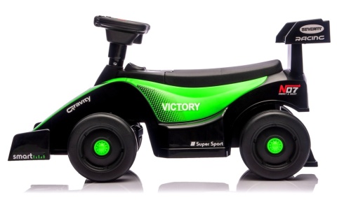 Jeździk dla dzieci J6 ZIELONY sportowa WYŚCIGÓWKA Victory