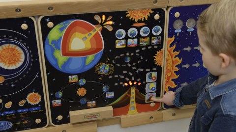 MASTERKIDZ Tablica Edukacyjna Ziemia