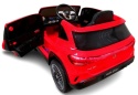 MERCEDES EQA CZERWONY Auto na akumulator PILOT SKÓRA EVA BUJAK