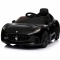 Maserati GranTurismo CZARNY Auto na akumulator, Skóra, Pilot, Światła, Muzyka, Koła EVA