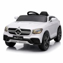 Mercedes GLC COUPE Concept Auto na akumulator 4x4 BIAŁY, Światła, Dźwięki, Pilot, Koła EVA