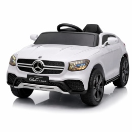 Mercedes GLC COUPE Concept Auto na akumulator 4x4 BIAŁY, Światła, Dźwięki, Pilot, Koła EVA