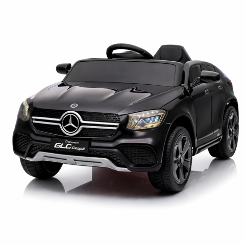 Mercedes GLC COUPE Concept Auto na akumulator 4x4 CZARNY, Światła, Dźwięki, Pilot, Koła EVA
