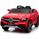 Mercedes GLC COUPE Concept Auto na akumulator 4x4 CZERWONY, Światła, Dźwięki, Pilot, Koła EVA