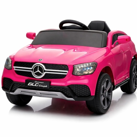 Mercedes GLC COUPE Concept Auto na akumulator 4x4 RÓŻOWY, Światła, Dźwięki, Pilot, Koła EVA