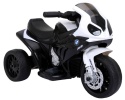 Motorek na akumulator dla dzieci BMW S1000rr BIAŁY, muzyka, światełka
