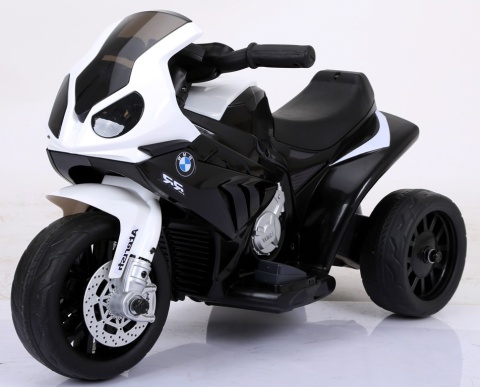 Motorek na akumulator dla dzieci BMW S1000rr BIAŁY, muzyka, światełka