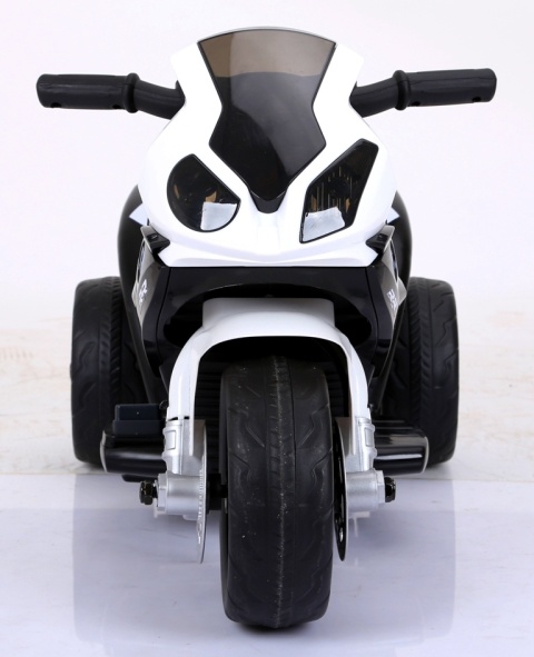 Motorek na akumulator dla dzieci BMW S1000rr BIAŁY, muzyka, światełka