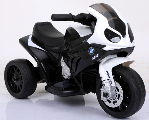 Motorek na akumulator dla dzieci BMW S1000rr BIAŁY, muzyka, światełka